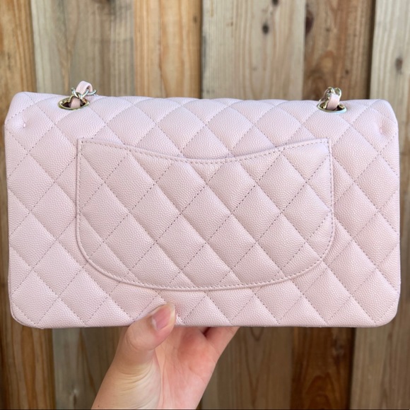 SOLD Chanel 21S Rose Clair Medium Classic Flap Bag - Picture 2 of 10